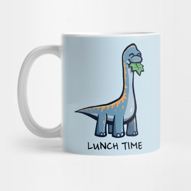 Lunch Time Dino by Ryan Bangerter Art